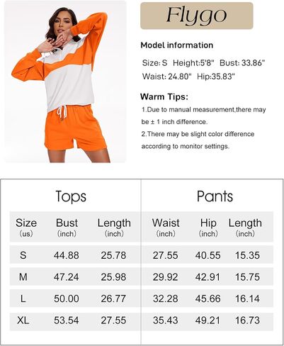 Flygo المرأة 2024 الصيف 2 قطعة ملابس رياضية صالة مجموعة Colorblock نصف سحاب قمم عالية الخصر مجموعات قصيرة in Saudi Arabia