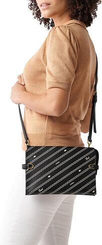 Fossil Women's Kier Vegan Cactus Crossbody Purse Handbag for Women in Saudi Arabia