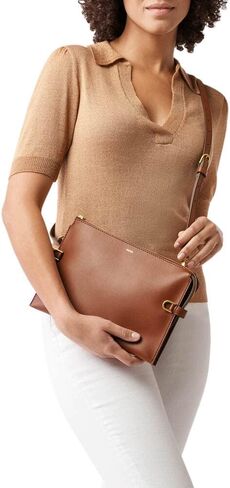 Fossil Women's Kier Vegan Cactus Crossbody Purse Handbag for Women in Saudi Arabia