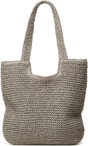 Straw Beach Tote Bag Hobo Bags Women Vintage Everything Summer Shoulder Beach Bag Cute Purse Work Travel Handbag 2024 in Saudi Arabia