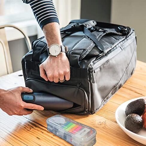 مجموعة لوازم مكتبية محمولة مكونة من 136 قطعة مع منظم مكتب ومجموعة أدوات مكتبية تتضمن أقلامًا ومقصًا ومشابك ورقية وممحاة ومسطرة in Kuwait