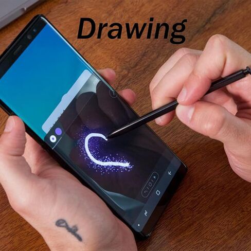 Galaxy Note 8 Stylus Pen for Samsung Galaxy Note 8 Note8 N950 N950F N950FD S Pen Replacement Galaxy Note 8 S Pen withoutBluetooth (Black) in Saudi Arabia