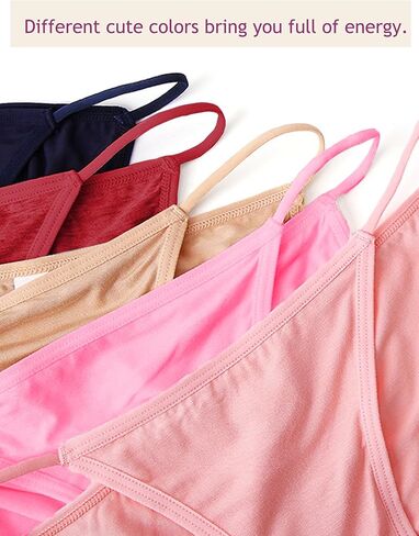 DingLu 5 Pack Women's String Bikini Panties Low Rise Underwear High Cut Stretch Cheeky Panties in Saudi Arabia