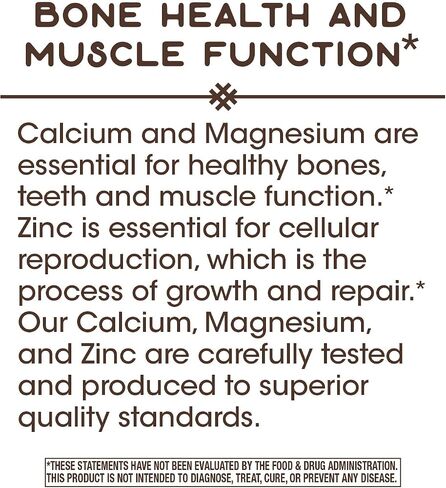 Nature's Way Calcium Magnesium & Zinc 765 mg per serving 100 Capsules in Saudi Arabia