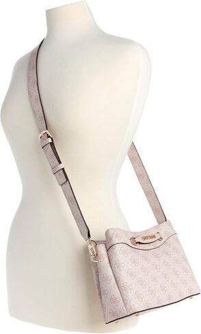 GUESS Emera Logo Girlfriend Crossbody Top Zip in Saudi Arabia