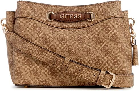 GUESS Emera Logo Girlfriend Crossbody Top Zip in Saudi Arabia