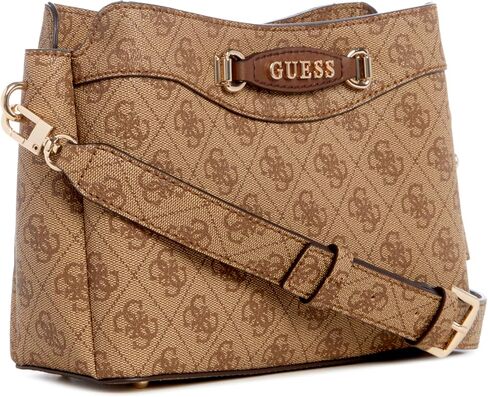 GUESS Emera Logo Girlfriend Crossbody Top Zip in Saudi Arabia