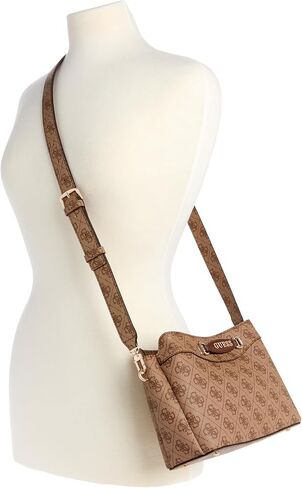 GUESS Emera Logo Girlfriend Crossbody Top Zip in Saudi Arabia