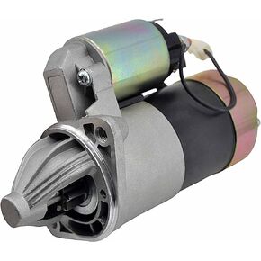 New Starter 6C140-59210 Compatible with Kubota Tractors B1700DT B1700 B2100 B2320 B2400 B2410 B2620 B2630 B2920 B7410 B7500 B7510 B7610, 6C14059211, 6C140-59212, SMT0170, 41048222