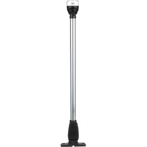 Attwood 5551-PA20-7 All-Round LED Fold Down Navigation Light Black Base, 20-Inch