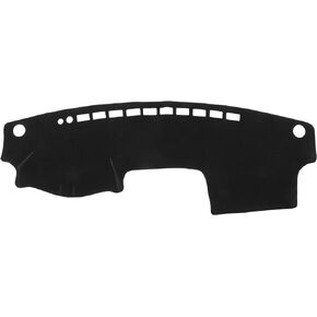 Dashboard Cover Compatible for Toyota Camry 2002-2006, Non-Slip Polyester Black Dash Cover Mat Dash Board Protector Cover