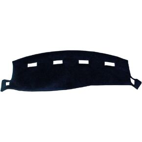Dashboard Mat Dash Cover Carpet Compatible with Dodge Ram 1500 2500 3500 2002-2008 (Black)