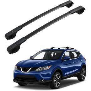 Roof Rack Cross Bars fit for Nissan Rogue Sport 2017-2022 Luggage Kayak Canoe Bike Snowboard Skiboard