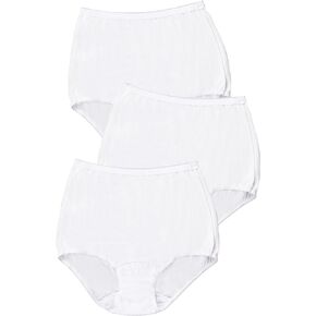 Dixie Belle Women's Panty Full Brief Cotton Underwear 3 Pack