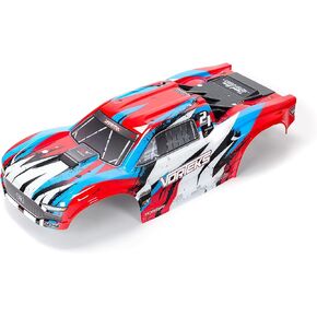 ARRMA 1/10 Painted Body, Red/Blue: VORTEKS 4X4 BLX, ARA402319