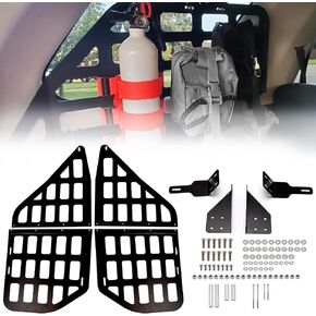 Rear Window Molle Panel Modular Storage Panel System Compatible with 2010-2020 Toyota 4Runner, Rear Cargo Luggage Storage Carrier
