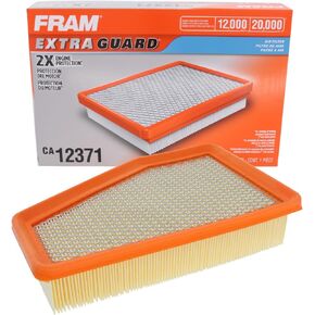 FRAM Extra Guard CA12371 Replacement Engine Air Filter for Select 2019-2021 Jeep Cherokee (2.4L & 3.2L), Provides Up to 12 Months or 12,000 Miles Filter Protection