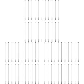Healifty 60Pcs Brooch Pin Stick,Safety Stick Pins Tie Stick Pin Lapel Stick Pin Hat Pin for DIY Costume Jewelry Making in Saudi Arabia