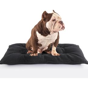 HOMBYS Chew Proof Dog Bed, 41"x28" Indestructible Crate Pad Mat for Aggressive Chewers, Durable and Water Resistant Teething Puppy Kennel Pad for Dogs Cages