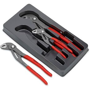 Knipex 00 20 09 V02 "Cobra" Pliers Set (3 Piece)