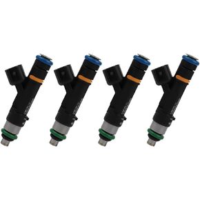 Fuel Injectors ECCPP 4 pcs 12 Holes Fuel Injector Kit 0280158103 fit for 2006-2013 for Mazda 3 2.0L, 2006-2009 for Mazda 3 2.3L, 2006-2014 for Mazda MX-5 Miata 2.0L