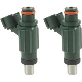 AUTOKAY 2x Fuel Injector Fits for Kawasaki Vulcan S 650 Vulcan 900 2006-2010 49033-0011 EAT287