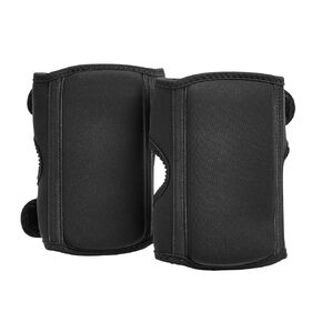 Amazon Basics - P2DFT024-1 Over/under Knee Pads, 8.5", One Size, 1 pair, 2 Count, Black (Previously AmazonCommercial brand)