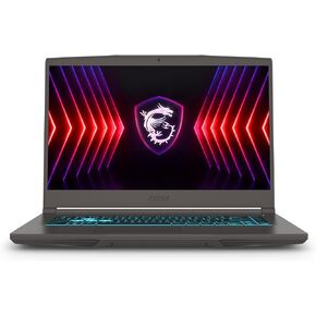 MSI Thin 15 15.6" 144Hz FHD Gaming Laptop: Intel Core i7-12650H, NVIDIA Geforce RTX 4050, 16GB DDR5, 512GB NVMe SSD, Cooler Boost 5, Win 11: Black B12VE-2023US
