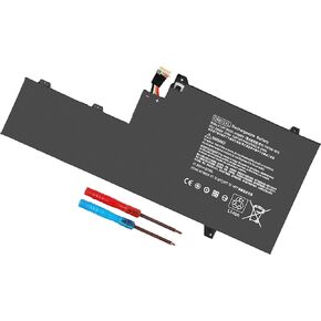 OM03XL Battery for HP EliteBook X360 1030 G2 1GY31PA 1UX08PA Y8Q67EA Y8Q89EA Z2W62EA Series 863167-171 863280-855 HSTNN-IB7O HSTNN-IB70 HSTNN-1B70 863167-1B1 HSN-I04C OMO3XL 0MO3XL OM03057XL 57Wh
