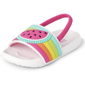 Gymboree Girl's and Toddler Slides with Backstrap Sandal