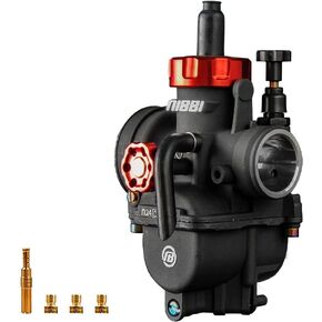 NIBBI Carburetor PE24,fit 150cc Motorcycle Engine with Carb Jets - For Dirt Pit Bike Mini Bike Motocross GY6