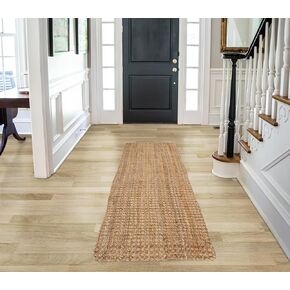Nautica - Chevron Jute Handmade | Modern Home Décor | Accent Rug | Measures - 27" x 45" | Natural