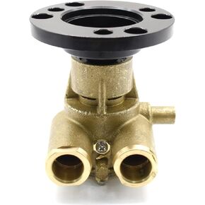 F6B-9 Water Pump for Volvo Penta 3860703 856513 for Indmar 685001 for Johnson 10-24946-01 for Jabsco 50410-1201 with Crank Mounted Impeller