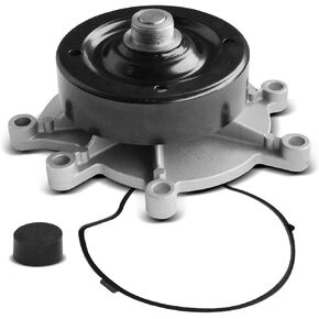 A-Premium Engine Water Pump W/Pulley [fits SOHC, 6,8Cyl 3.7 4.7L] Compatible with Dodge Dakota, Durango, Nitro, Ram 1500 & Jeep Grand Cherokee, Commander & Mitsubishi Raider & Ram Dakota, 1500 & More