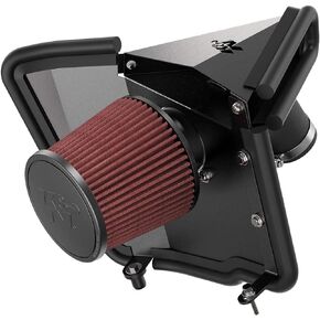 K&N Cold Air Intake Kit: Increase Acceleration & Engine Growl, Guaranteed to Increase Horsepower up to 15HP: Compatible with 2.0L, L4, 2014-2015 Audi (A4, A5, A6), 69-9508T
