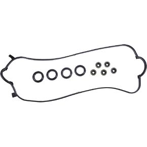 X AUTOHAUX Valve Cover Gasket Set for Honda Accord 2.3L L4 1998-2002 for Honda Odyssey 2.2L L4 1998-1998 for Acura CL 2.3L L4 1998-1999