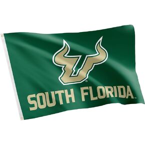 Desert Cactus University of South Florida Flsg USF Bulls Flags Banners 100% Polyester Indoor Outdoor 3x5 (Style 4)