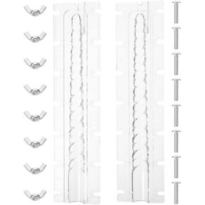 BESPORTBLE Spiral Taper Candle Mold Candlestick Making Mold 3D Twisted Candle Mold Decorative Candle Mold Candle Making Accessories Resin Molds