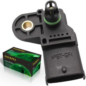 0261230245 MAP Sensor Manifold Pressure Sensor For Lancia Musa Ypsilon, Alfa Romeo Mito, Fiat 500 Brava Doblo Idea Linea Palio Panda Punto Grande Qubo Stilo 0261230030｜46553045｜SU13564｜5S12143