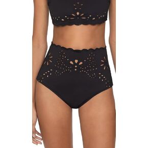 Sea Women's LIAT Embroidery High Waisted Bikini Bottoms