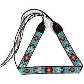 Beaded Hatband Native American Style Southwestern, Cowboy Hat Band Collection