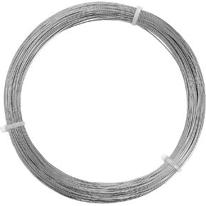 Photo Frame Picture Hanging Wire (135 Feet), Stainless Braided Steel Rope Support for Artwork,Mirrors,Clock,Supports up to 30 lbs