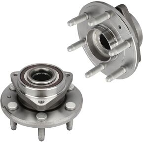 DRIVESTAR 513277 Front/Rear Wheel Hub & Bearing Assembly for 2008-16 Buick Enclave, 2009-16 for Chevrolet Traverse, 2007-16 GMC Acadia, 2007-10 Saturn Outlook, 6 Lug w/ABS(Pair)