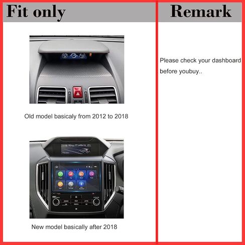 حصير لوحة القيادة من السيليكون لملحقات سوبارو Crosstrek 2012-2017 فورستر 2014-2018 XV Impreza 2012-2016 بطانة لوحة القيادة الداخلية in Kuwait