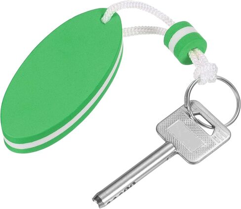 PATIKIL Floating Keychain Sports Buoy Key Rings Oval Buoyant Keyrings Marine Sailing Key Holder for Fishing Kayaking in Saudi Arabia