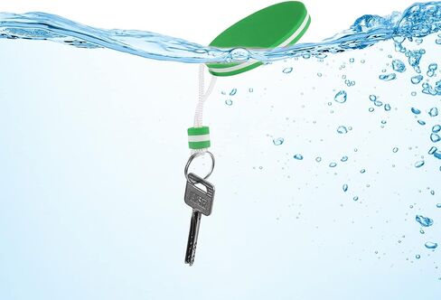 PATIKIL Floating Keychain Sports Buoy Key Rings Oval Buoyant Keyrings Marine Sailing Key Holder for Fishing Kayaking in Saudi Arabia