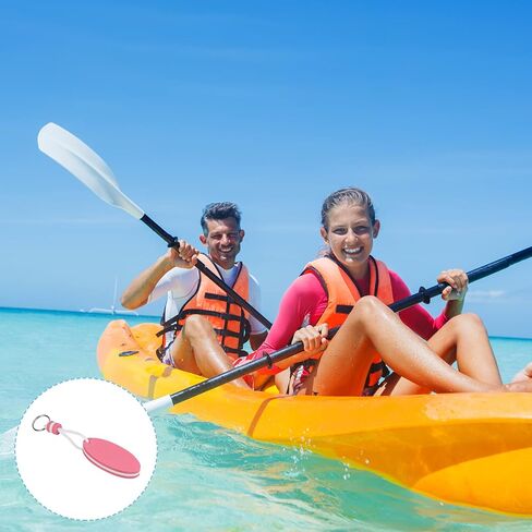 PATIKIL Floating Keychain Sports Buoy Key Rings Oval Buoyant Keyrings Marine Sailing Key Holder for Fishing Kayaking in Saudi Arabia