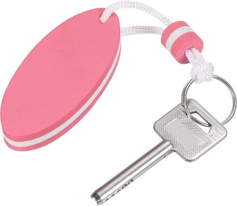 PATIKIL Floating Keychain Sports Buoy Key Rings Oval Buoyant Keyrings Marine Sailing Key Holder for Fishing Kayaking in Saudi Arabia