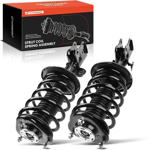 A-Premium Front Pair (2) Complete Strut & Coil Spring Assembly Compatible with Toyota Prius 2010-2015, Driver and Passenger Side in Saudi Arabia