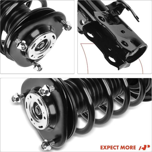 A-Premium Front Pair (2) Complete Strut & Coil Spring Assembly Compatible with Toyota Prius 2010-2015, Driver and Passenger Side in Saudi Arabia